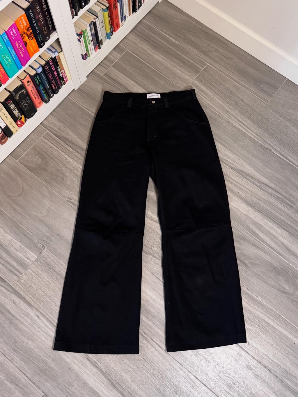Black Western Cut Flares