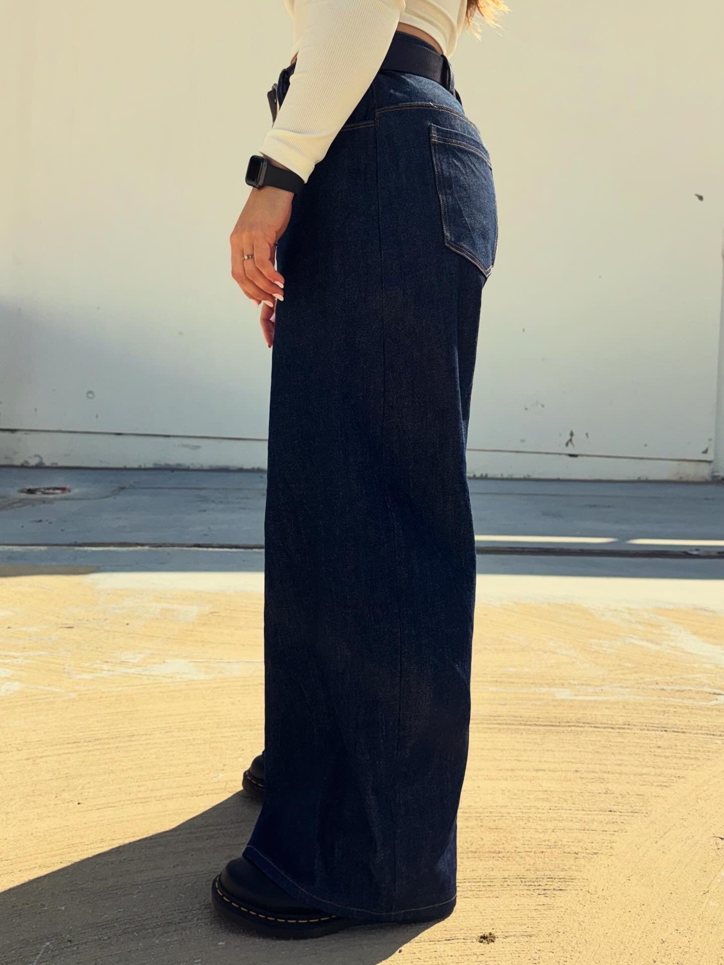 Womens Baggy Denim Jeans