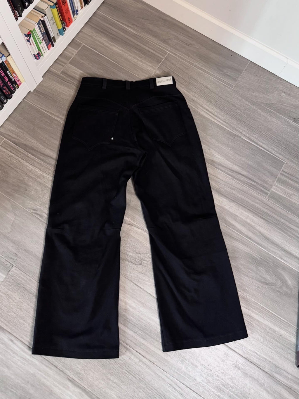 Black Western Cut Flares