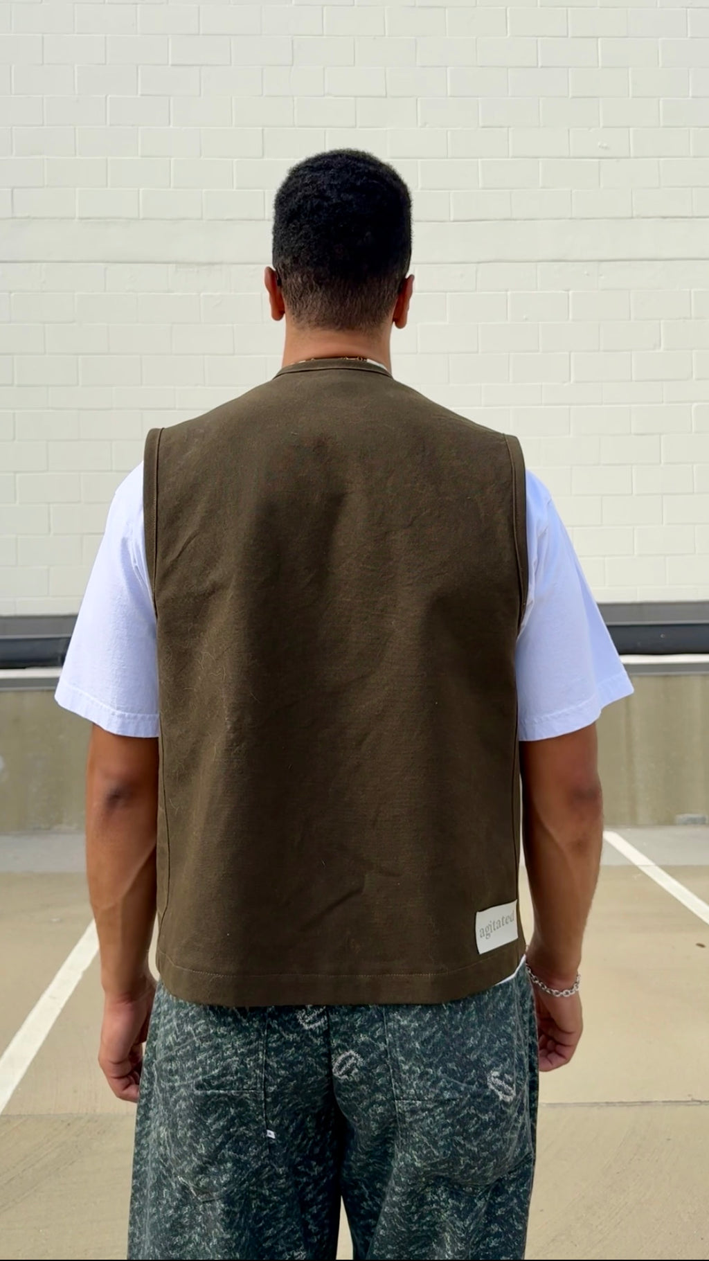 Cotton Canvas Work Vest