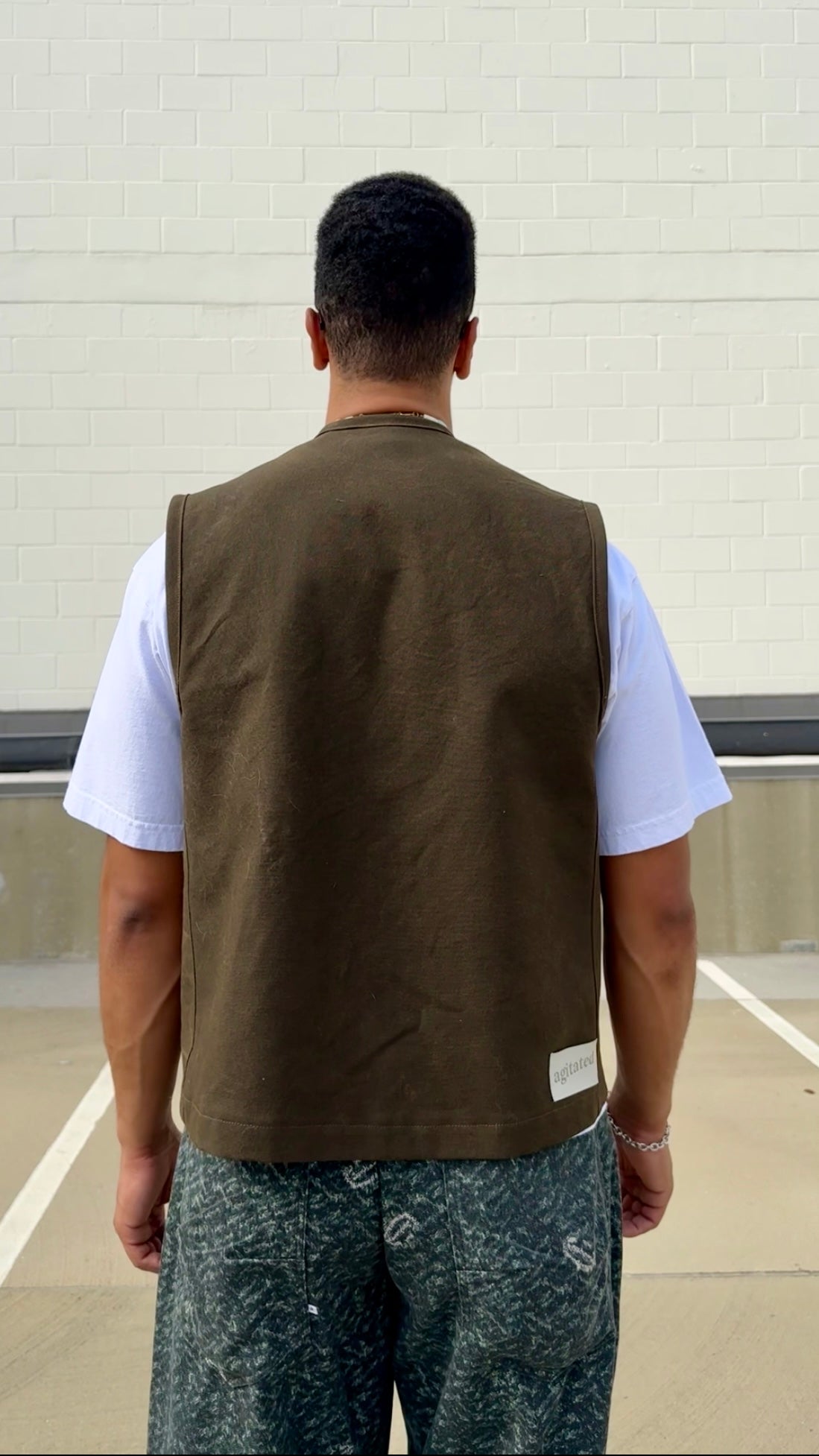 Cotton Canvas Work Vest