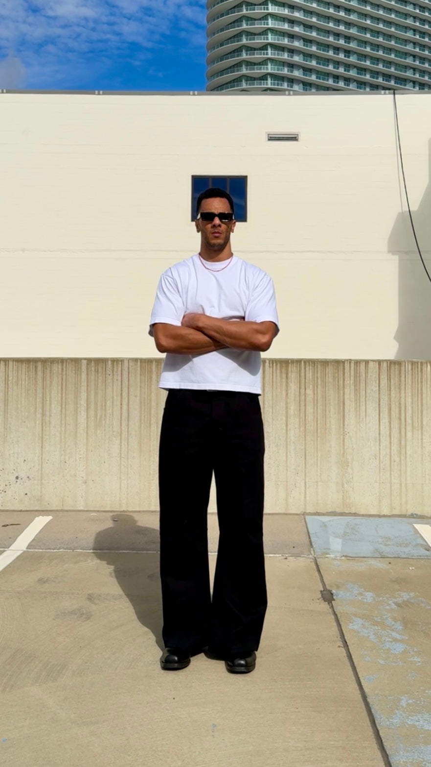 Black Western Cut Flares