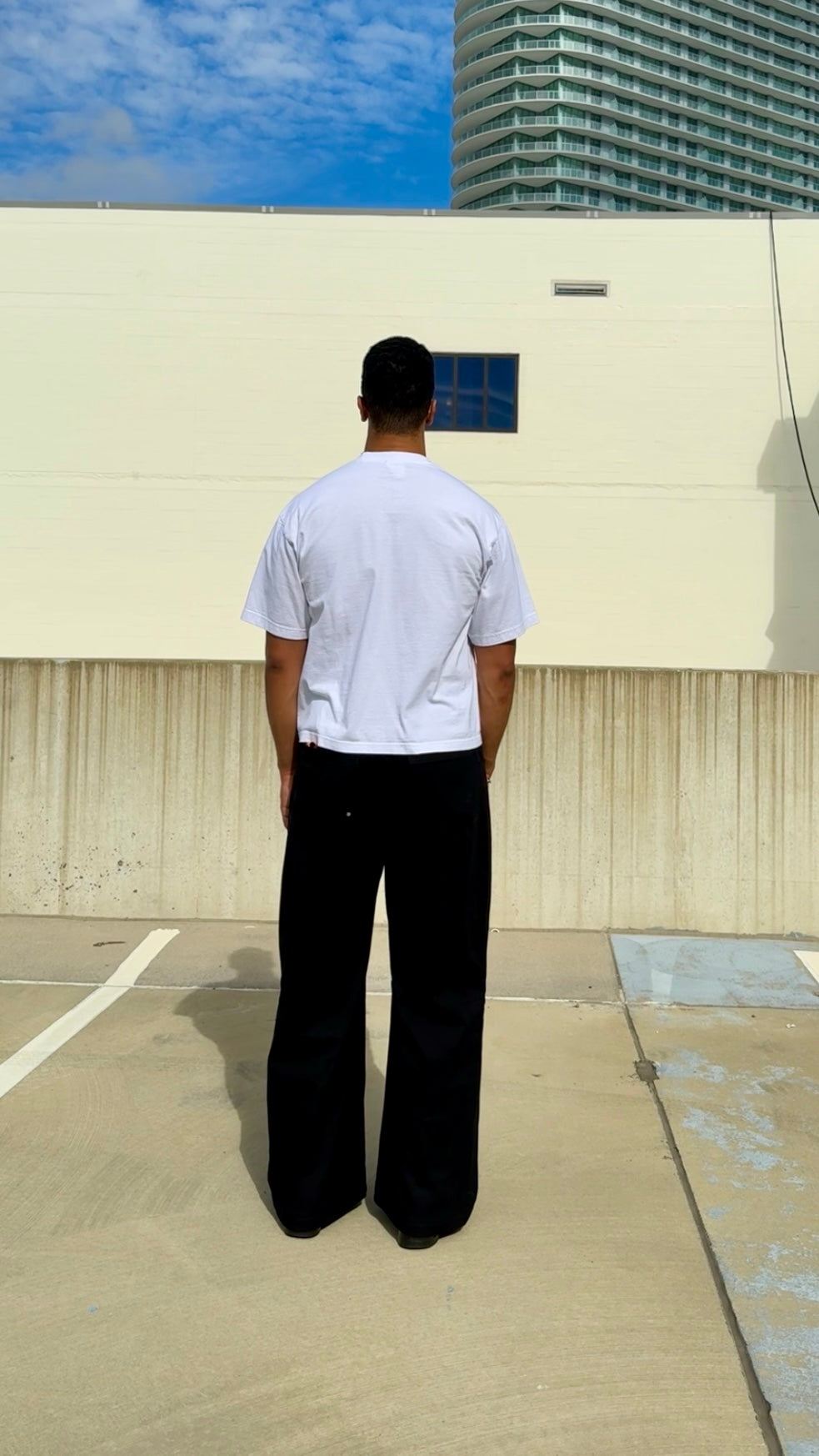 Black Western Cut Flares