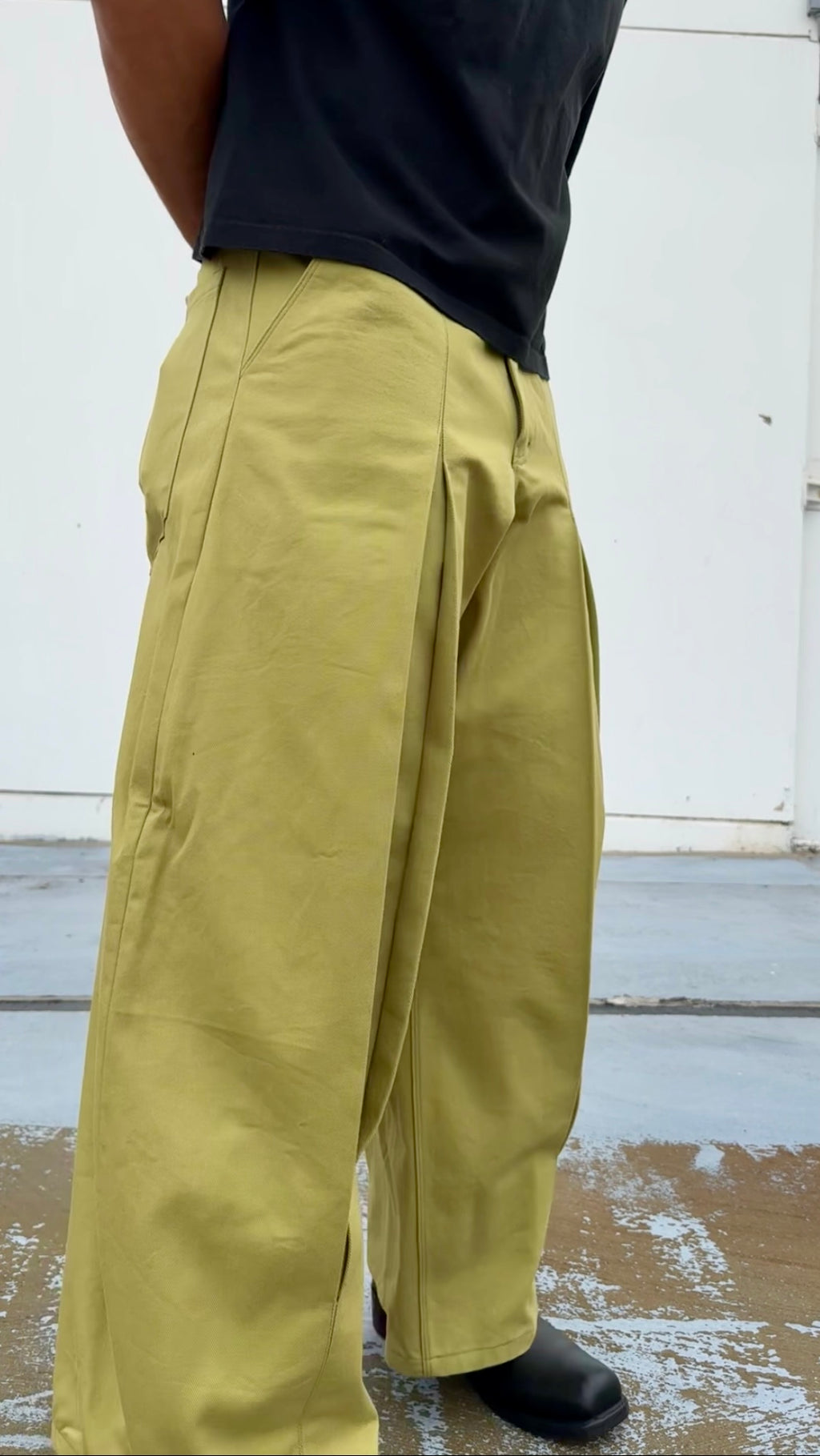 Giant Pleated Pants