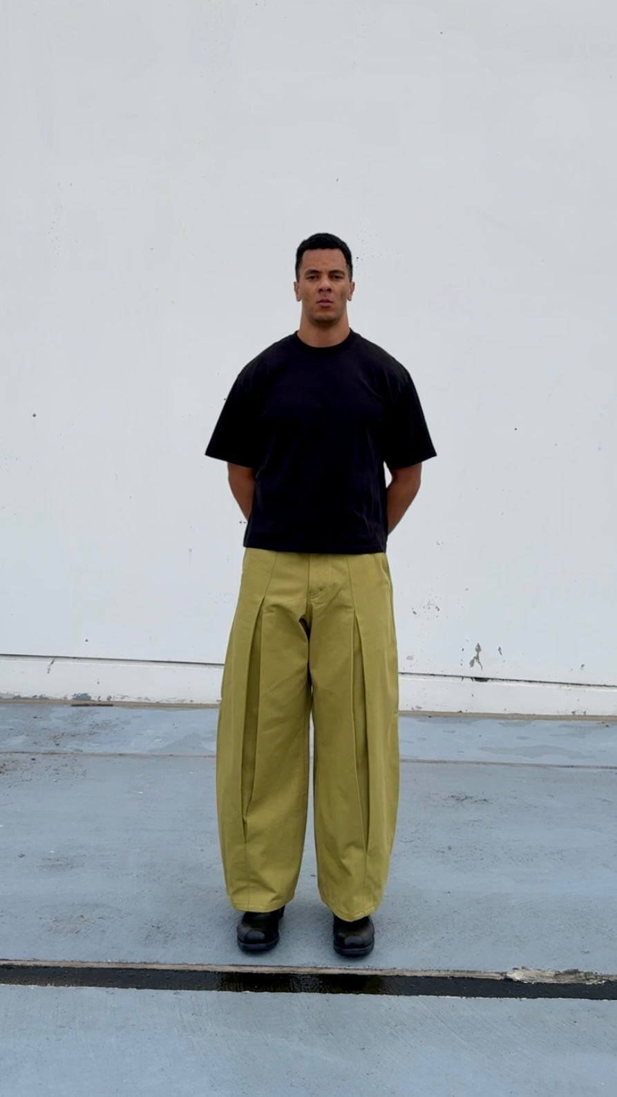 Giant Pleated Pants