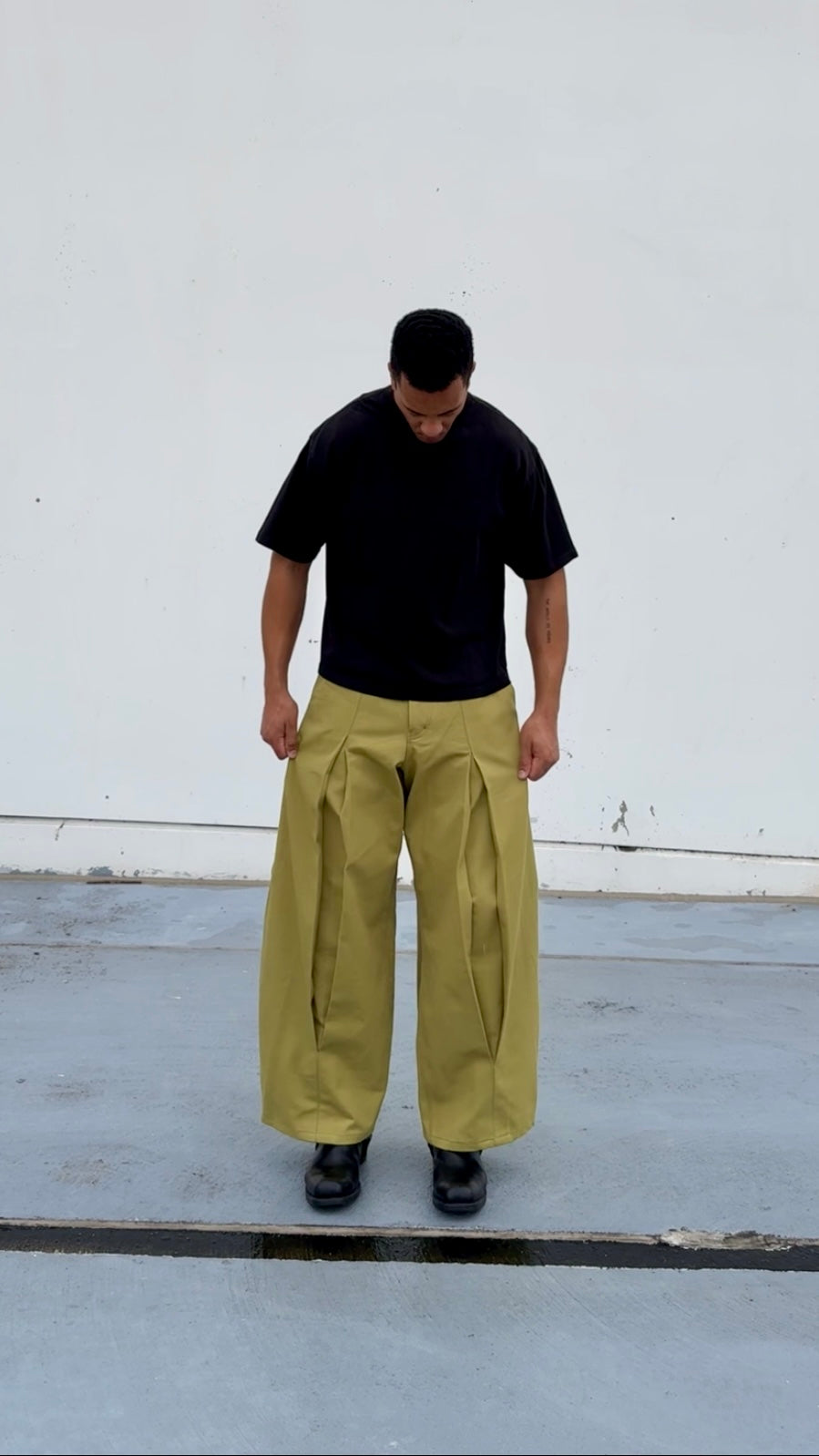 Giant Pleated Pants