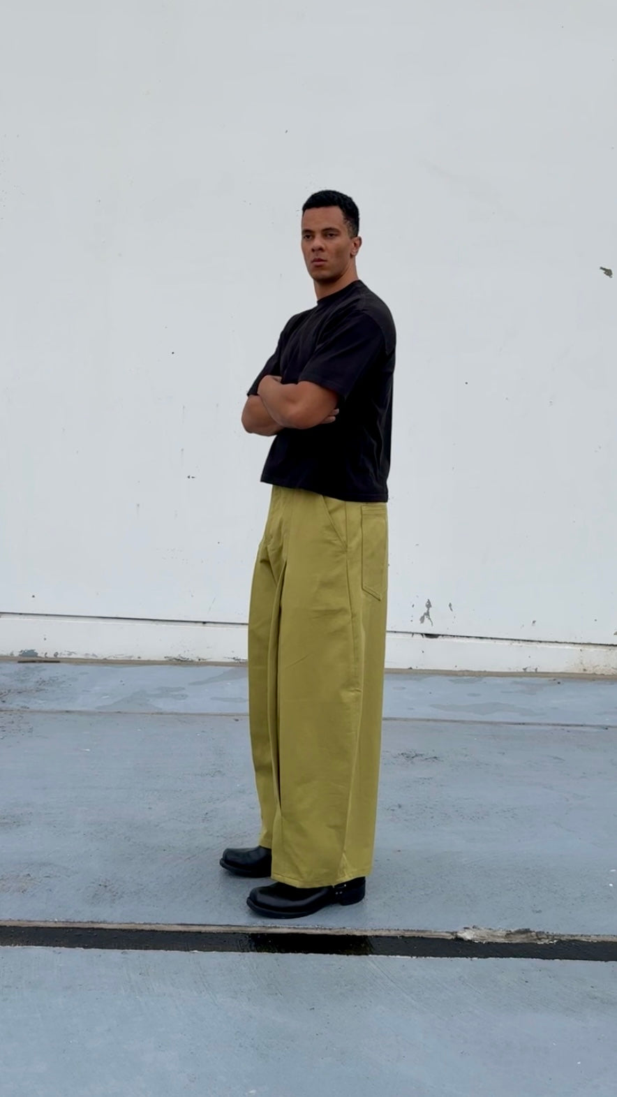 Giant Pleated Pants