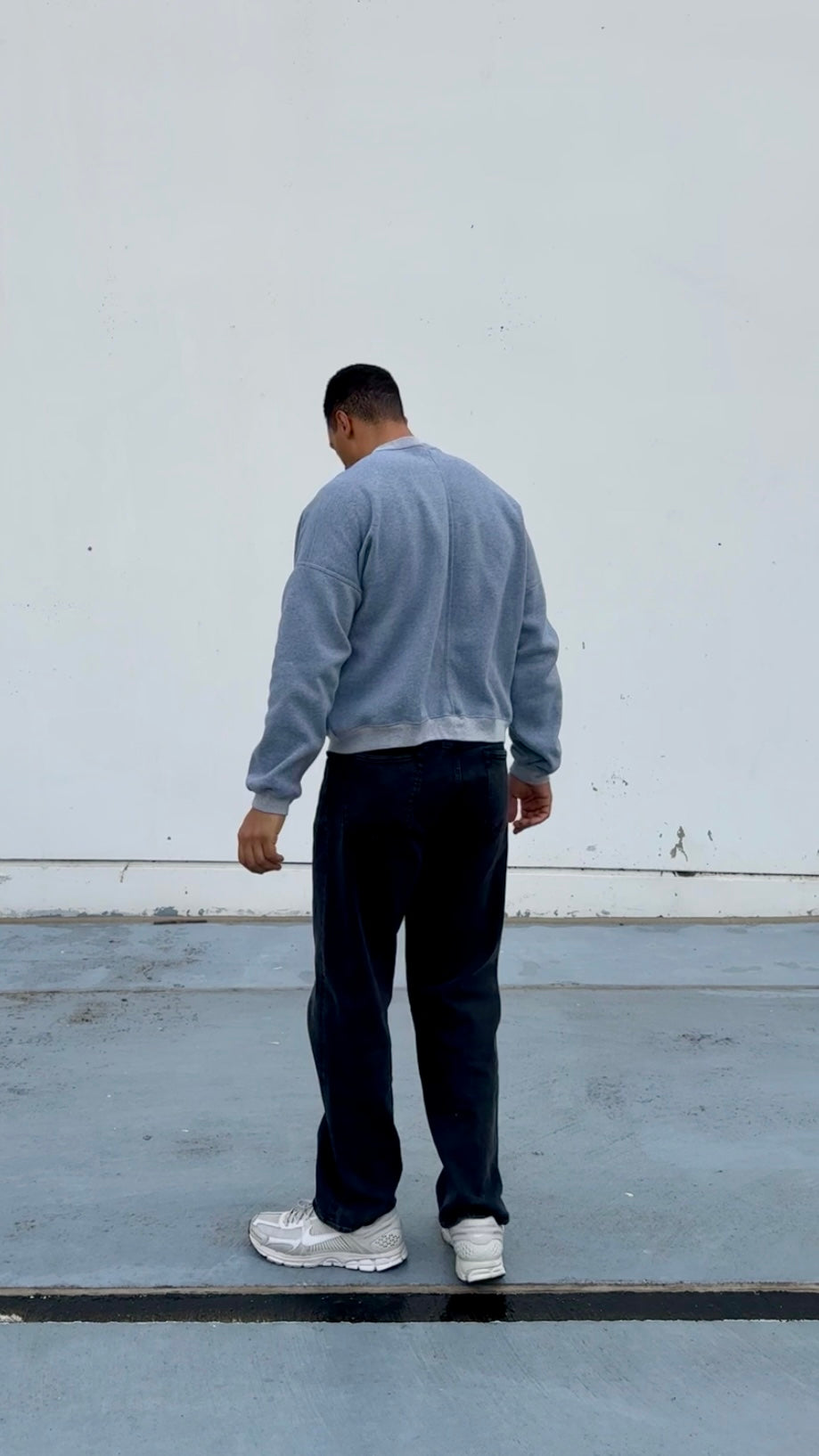 Boxy Drop Shoulder Sweatshirt