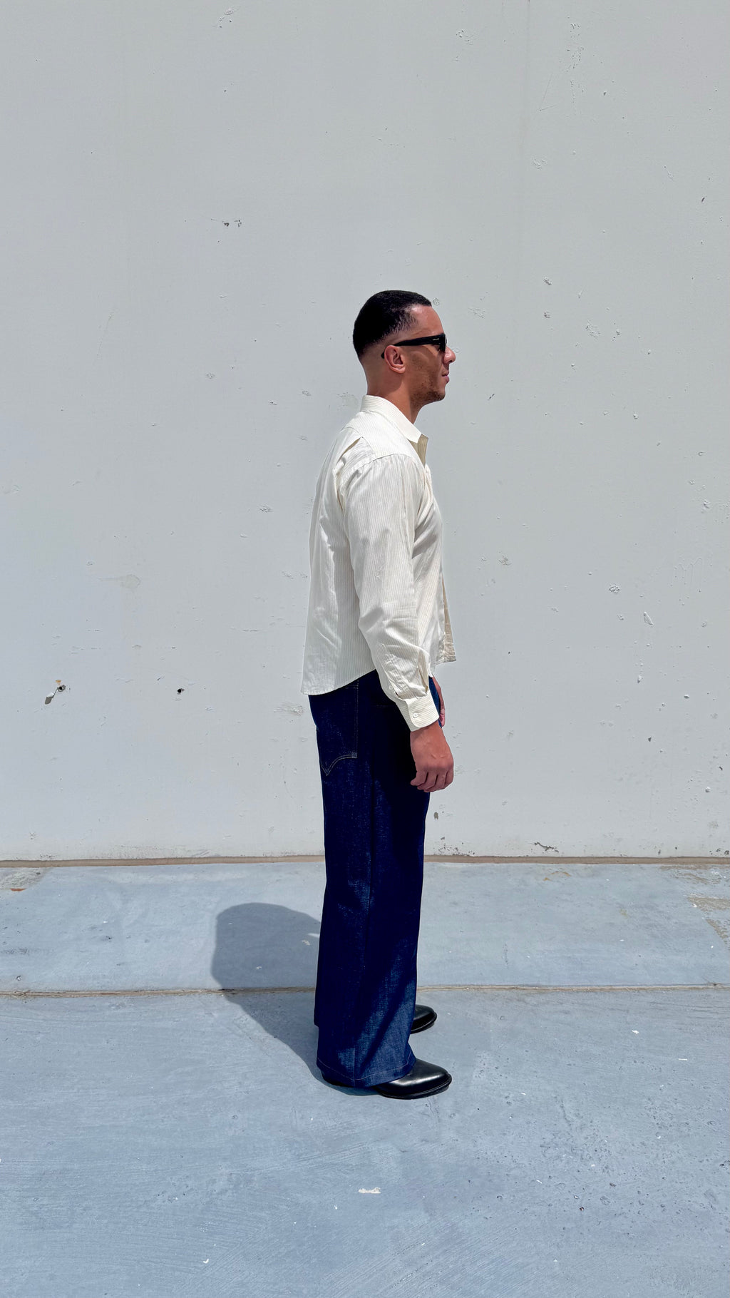 Indigo Western Jeans