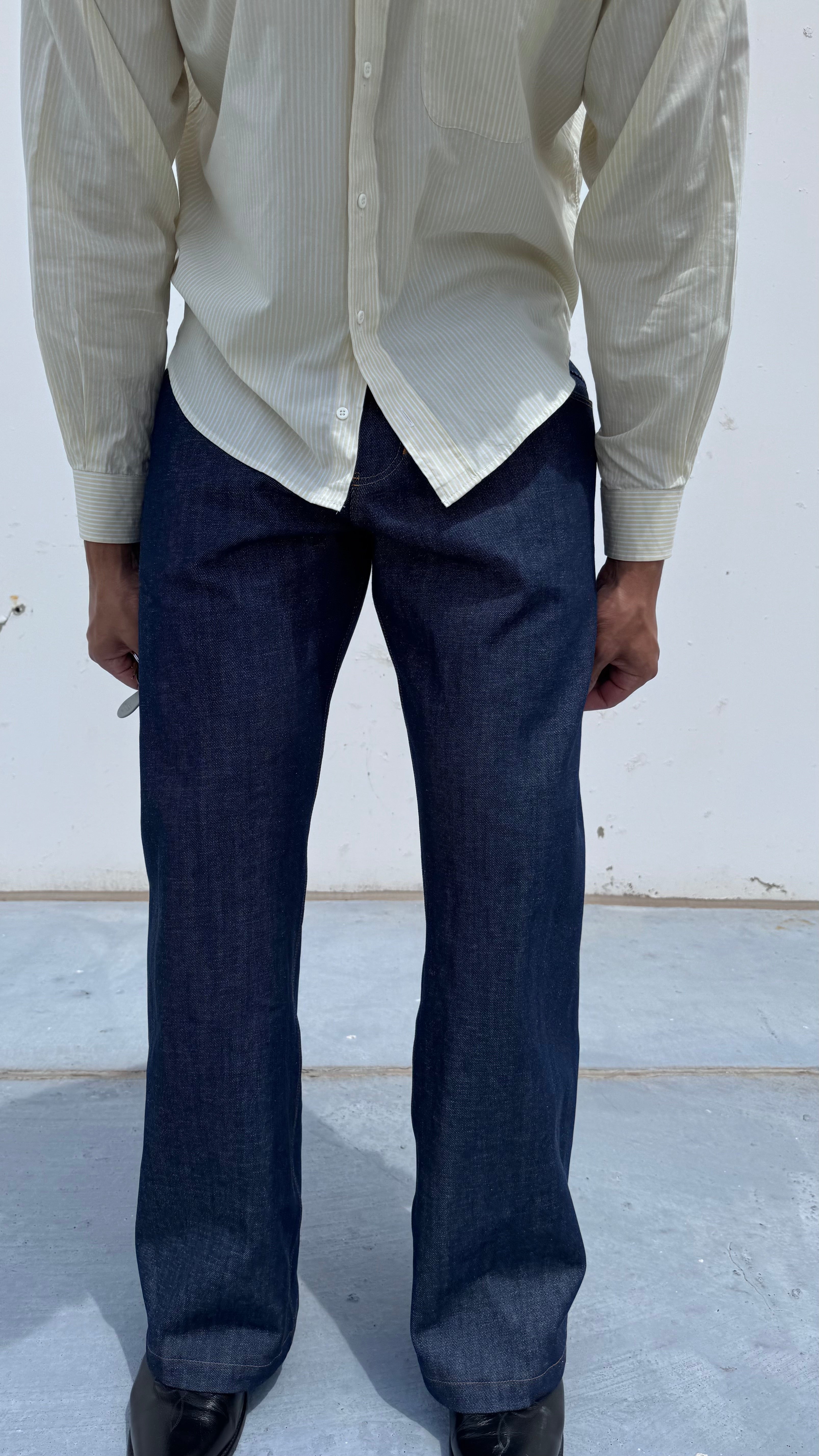 Indigo Western Jeans