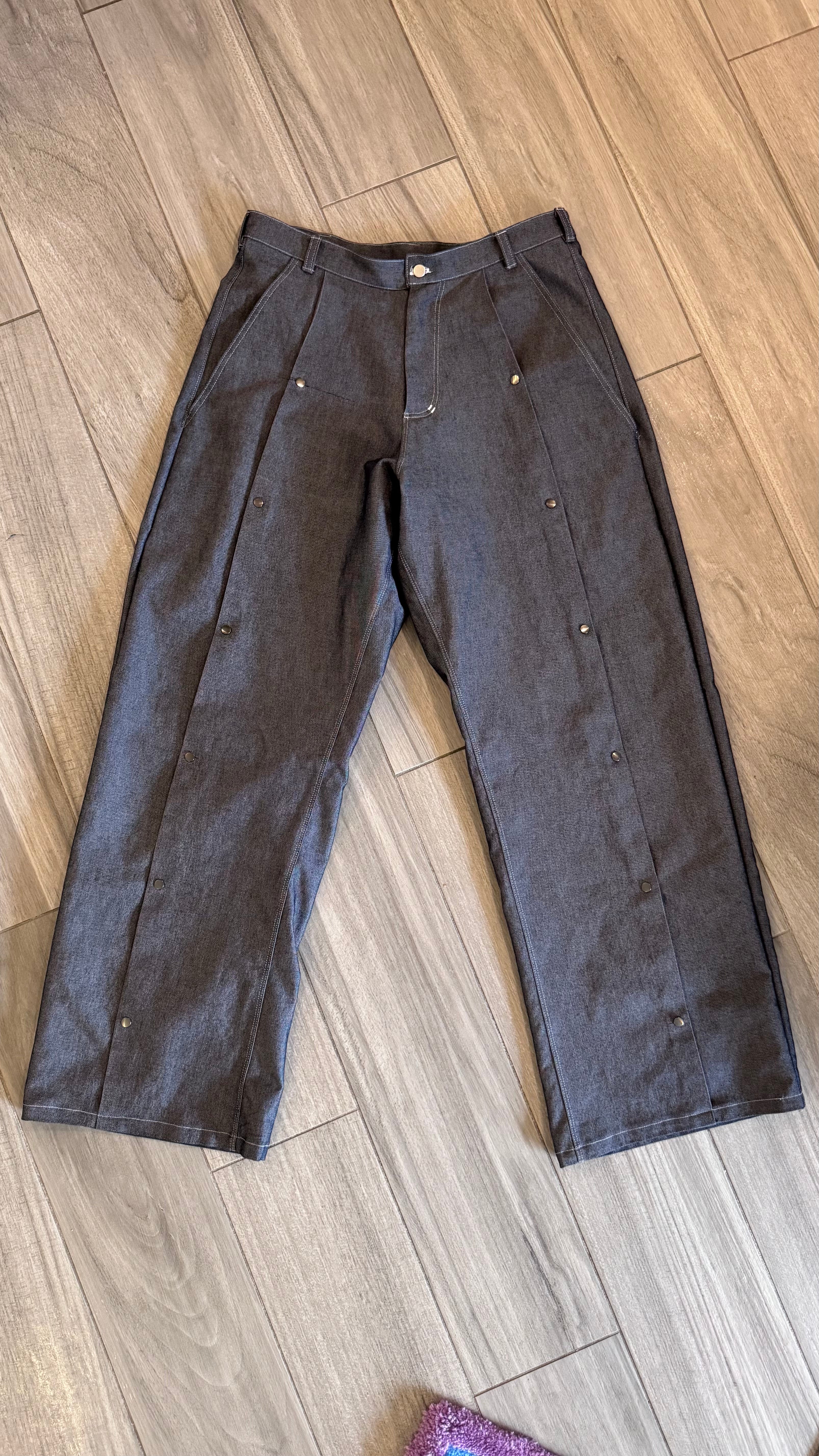 Chambray Fold In Jeans