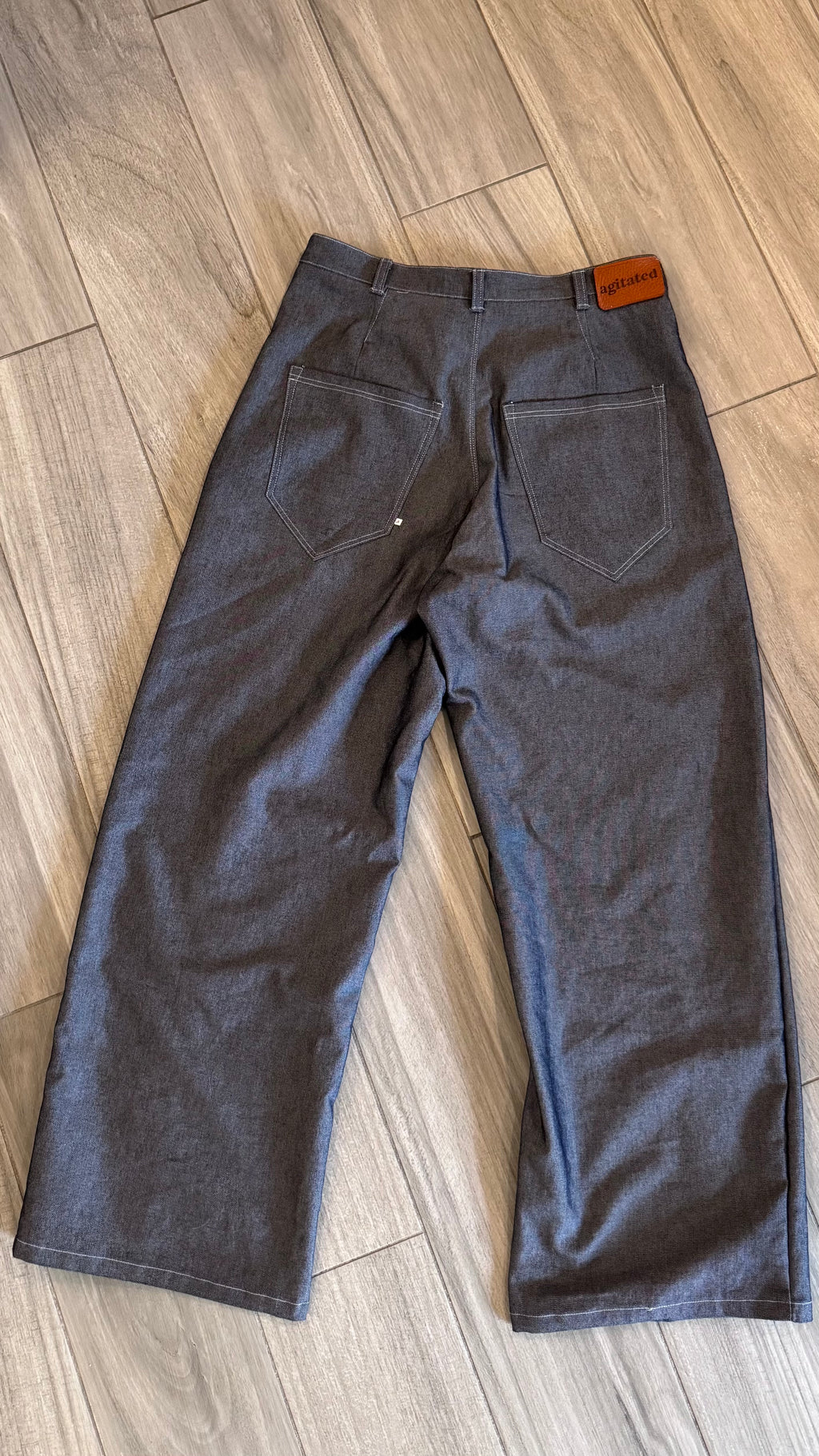 Chambray Fold In Jeans