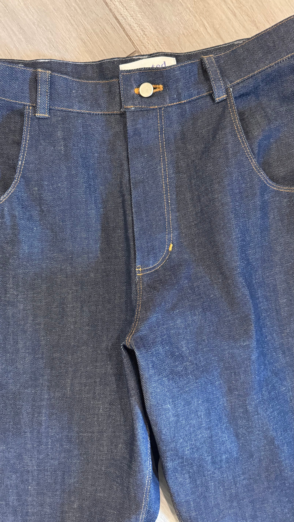 Indigo Western Jeans