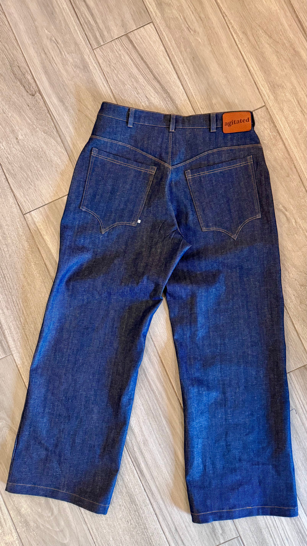 Indigo Western Jeans