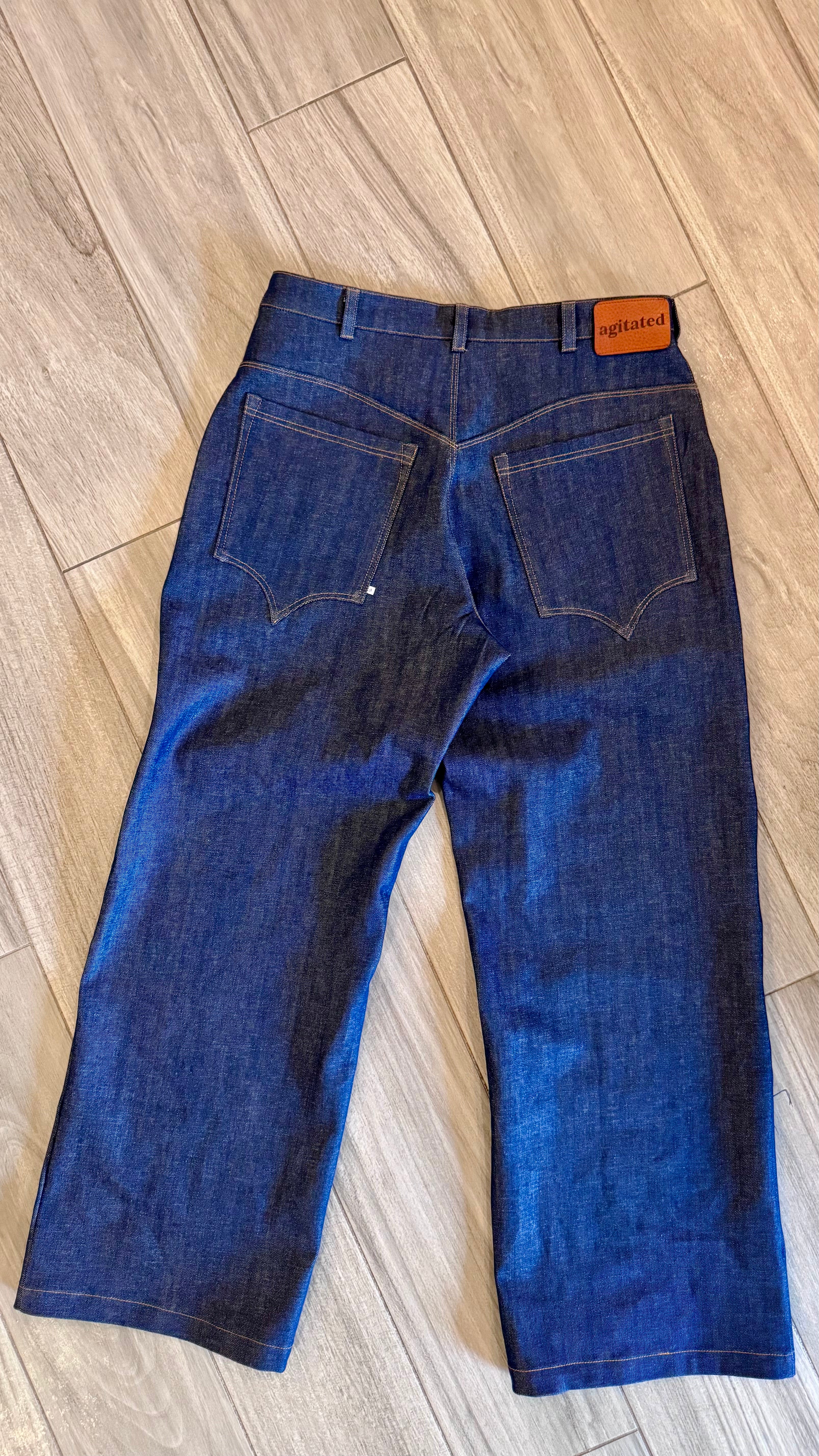 Indigo Western Jeans