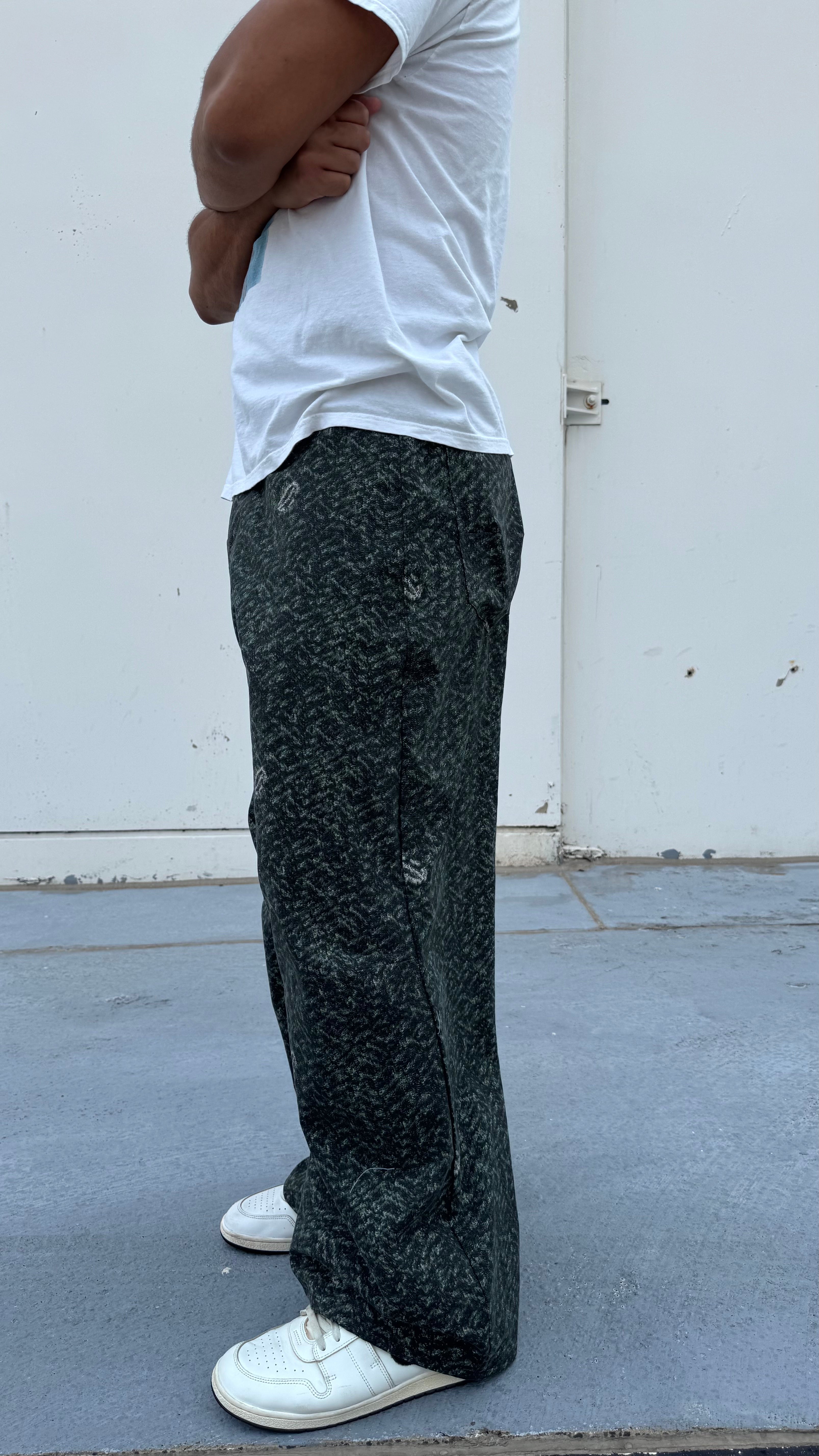 Marchella Camo Wide Leg Pants