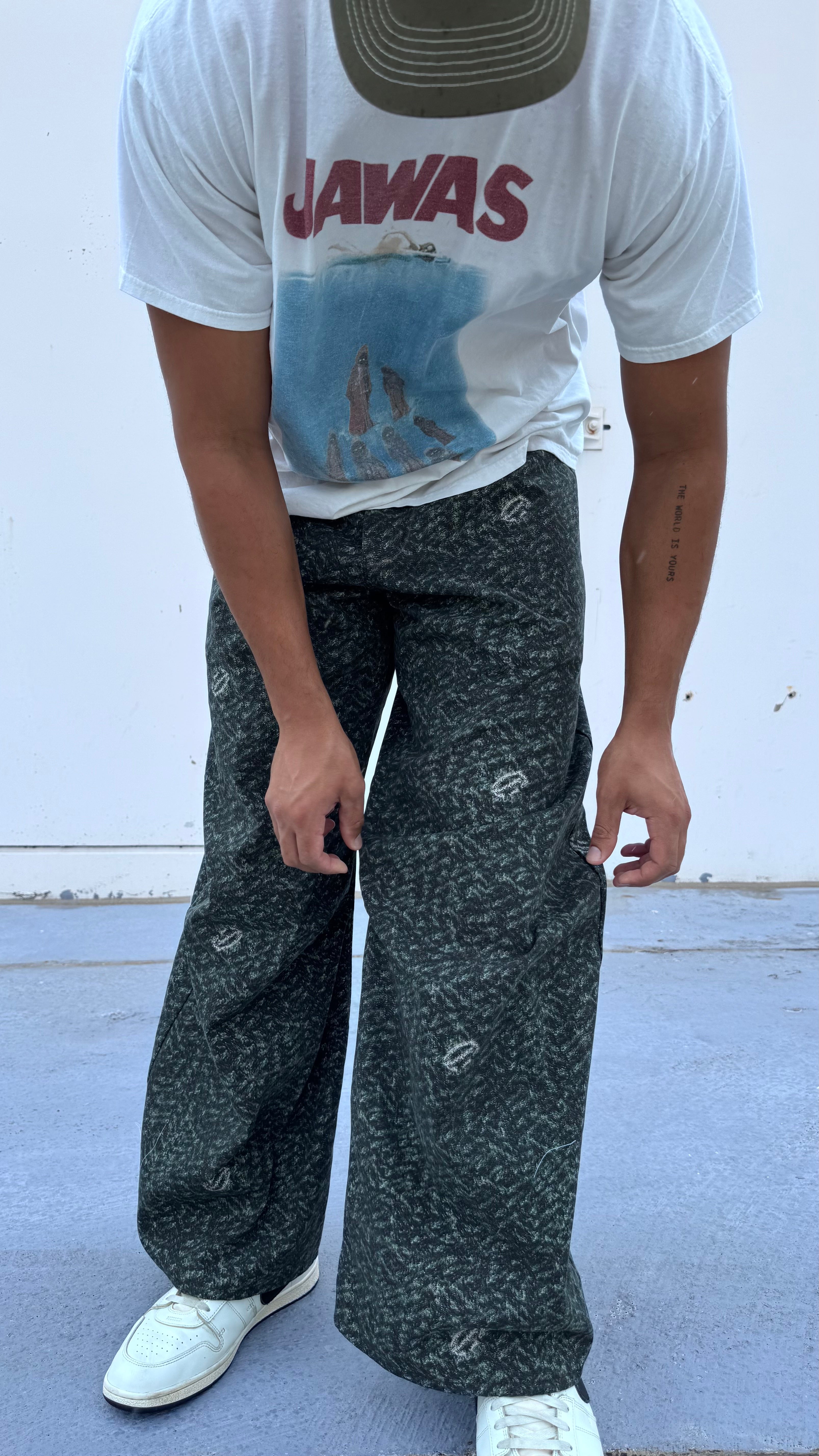 Marchella Camo Wide Leg Pants