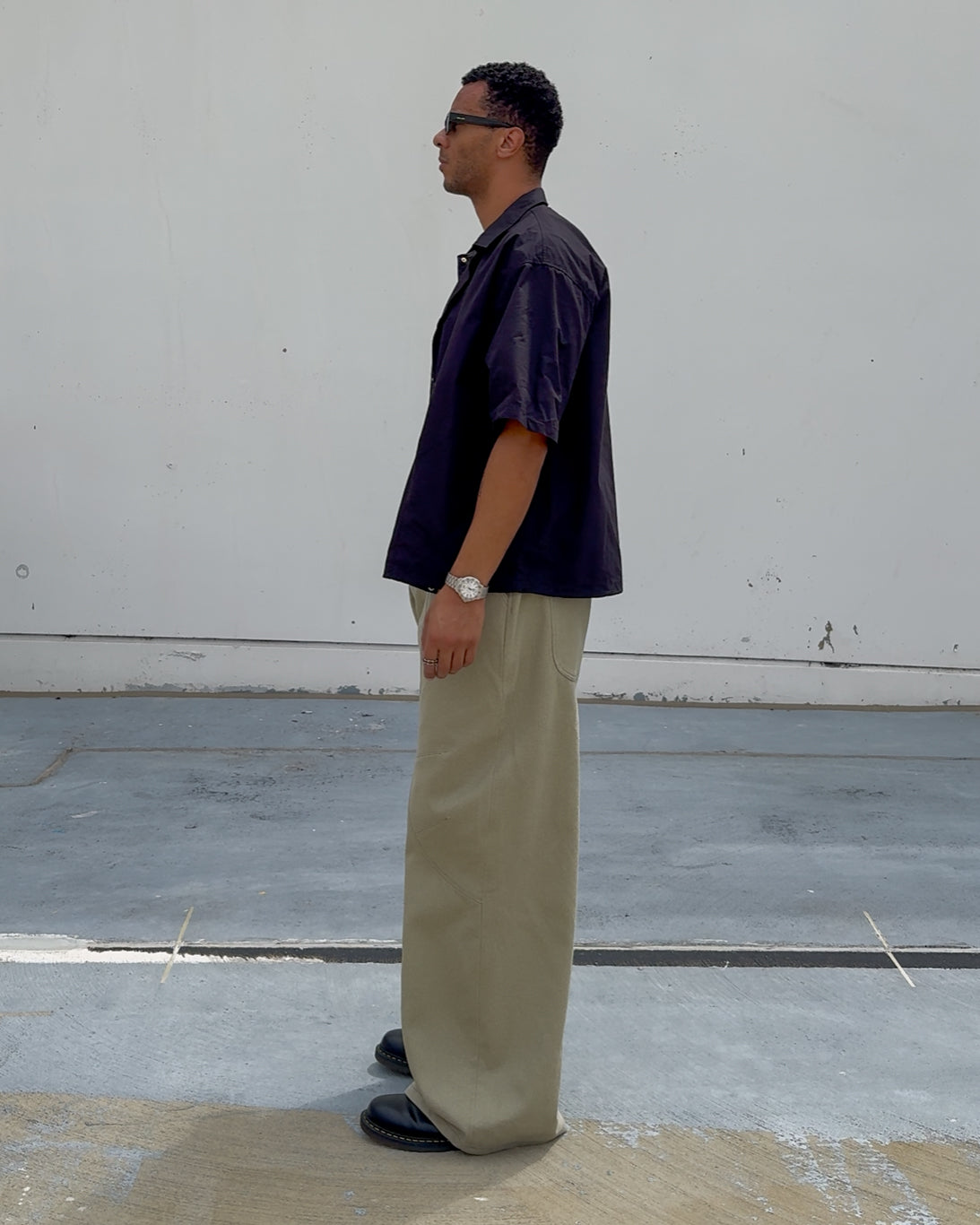Curved Panel Pants